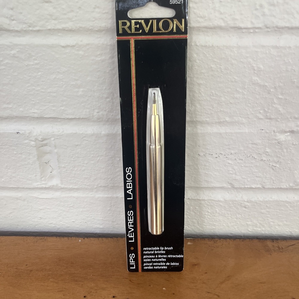 Revlon Retractable Lip Styling Brush Vintage New Sealed 1999